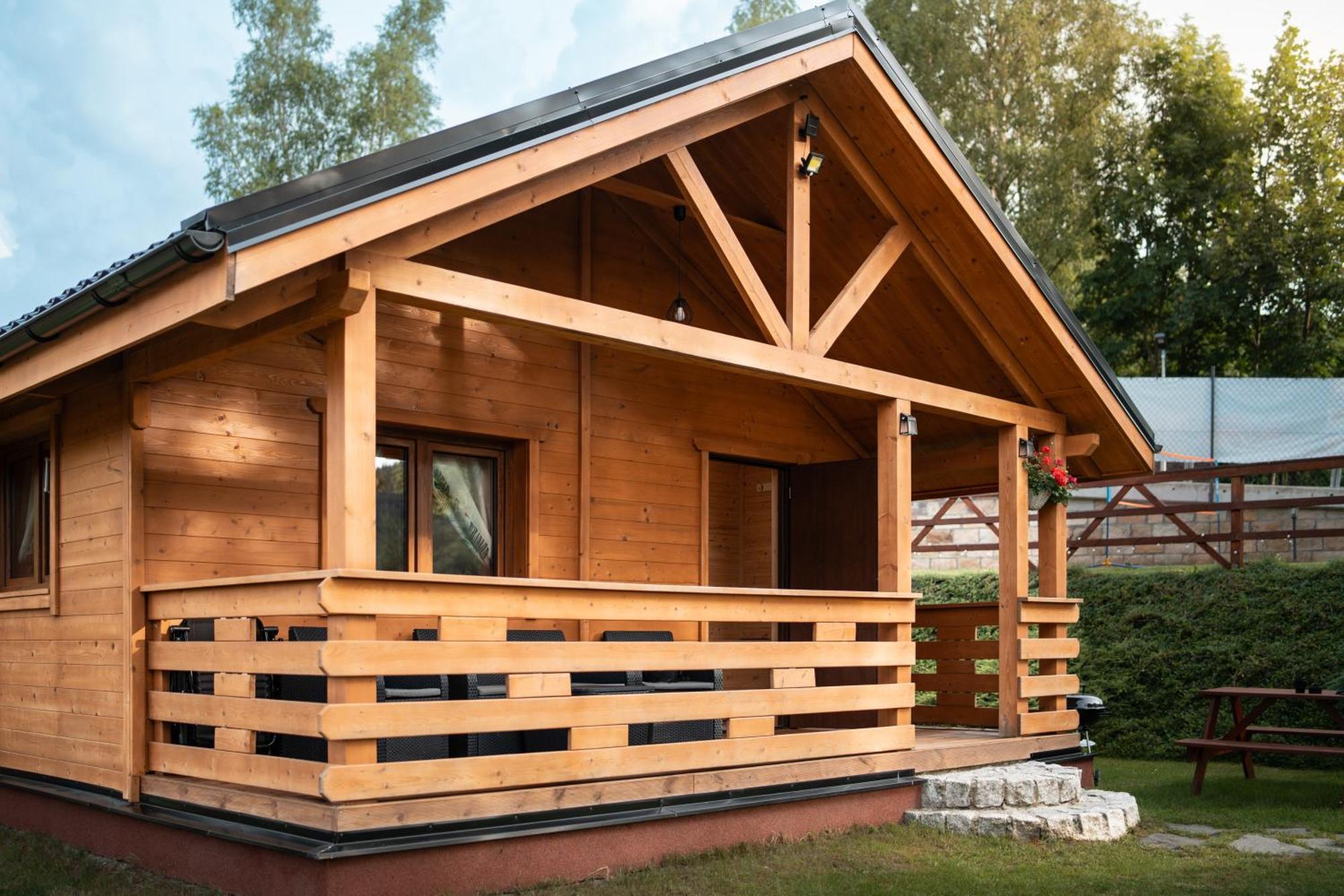 Dusznickie Domki Caloroczne Duszniki Zdrój Exteriör bild